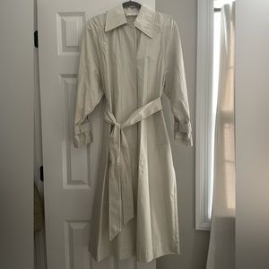 Mango Cotton Blend Trench Coat